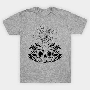 Skull Candleholder T-Shirt